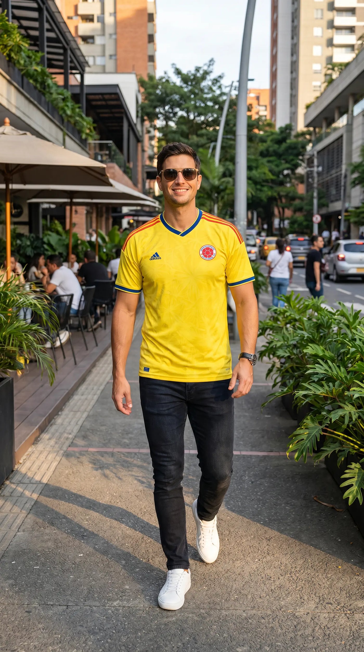Camiseta Colombia hombre